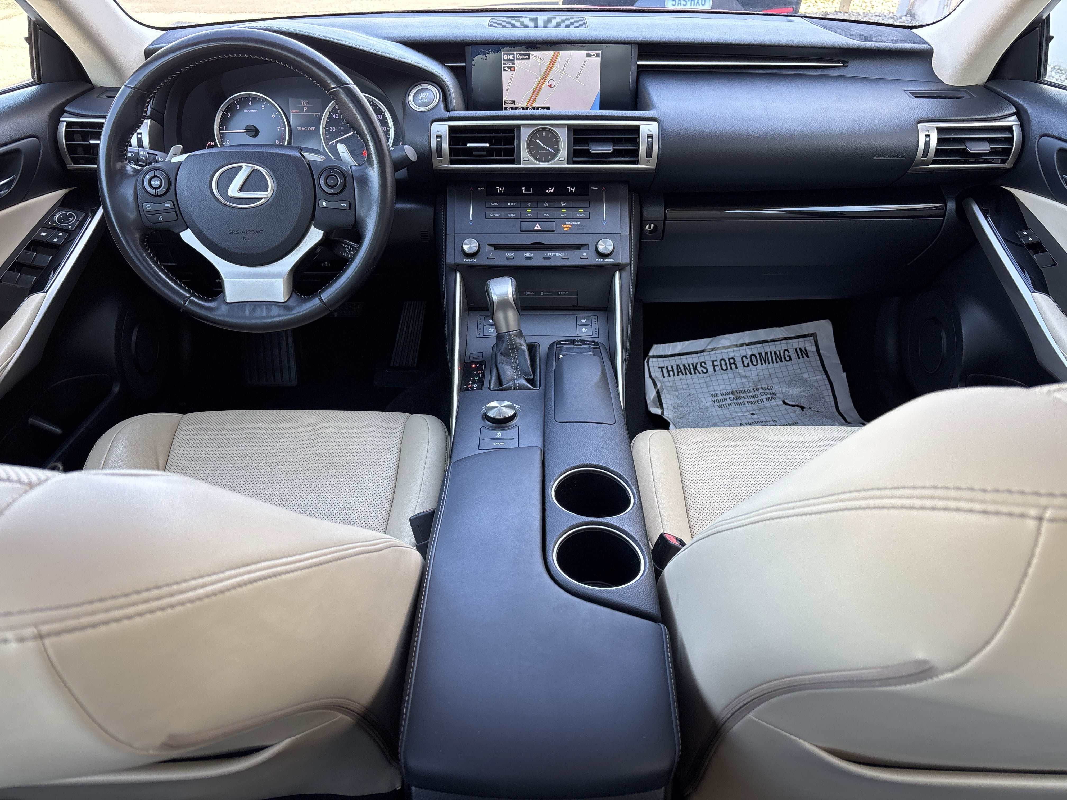 2015 Lexus IS 250 4DR SDN AWD