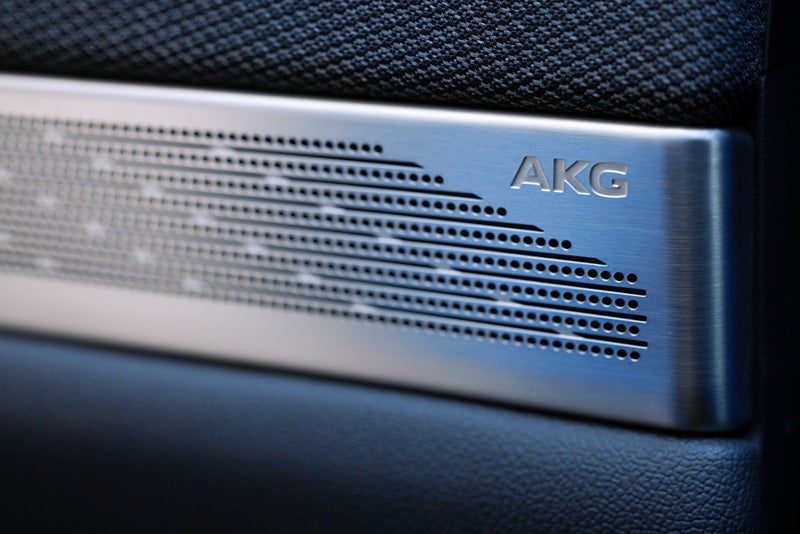 Close-up View of the AKG Studio Audio Speaker | Valenti Cadillac in Hartford CT